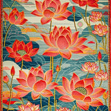 Elegant Retro Geometric Aesthetic(Red)