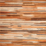 Ultra Soft Area Rug, Non Slip, Stain Resistant, Washable Area Rugs for Living Room, Bedroom, Eclectic Warm Tones Woven Artistry(Orange)