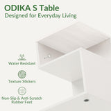 ODIKA Tokyo S Minimalist 3 Tier End Table