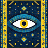 Elegant Ethnic Bold(Blue)
