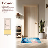 Charming Airy Textural Layers(Blue)