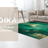 Artistic Subtle Linear Motif(Green)