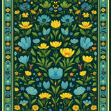 Modern Dark Green Botanical Aesthetic(Green)