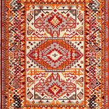 Playful Geometric Jute Arrangement(Red)