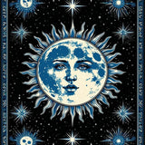 Mystical Lunar Embrace Aesthetic(Black)