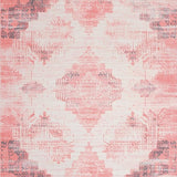 Charming Pastel Abstract Motif(Pink)