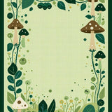 Charming Kawaii Mushroom Aesthetic(Ivory)