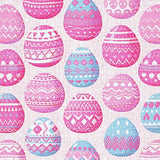 Ultra Soft Area Rug, Non Slip, Stain Resistant, Washable Area Rugs for Living Room, Bedroom, Joyful Easter Celebration Artwork(Pink)