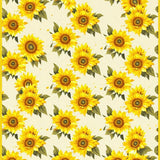 Rustic Cheerful Sunflower Arrangement(Beige)
