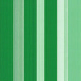 Chic Textured Green and White Stripes(Green)