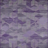 Ultra Soft Area Rug, Non Slip, Stain Resistant, Washable Area Rugs for Living Room, Bedroom, Vibrant Coastal Floral Touch(Purple)