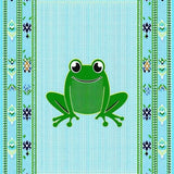 Ultra Soft Area Rug, Non Slip, Stain Resistant, Washable Area Rugs for Living Room, Bedroom, Charming Checkered Animal Motif(Blue)