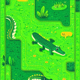 Joyful Cartoon Character Look(Green)