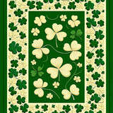 Cute Clover Centric Design Element(Green)
