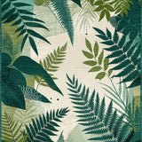 Lively Nature Inspired Print(Gray)