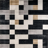 Contemporary Neutral Tiled Arrangement(Gray)