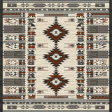 Bold Southwestern Patterned Aesthetic(Gray)