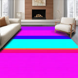 Ultra Soft Area Rug, Non Slip, Stain Resistant, Washable Area Rugs for Living Room, Bedroom, Dynamic Contemporary Fluffy Finish(Purple)