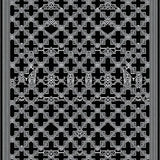 Earthy Toned Vintage Floral(Black)