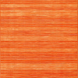 Ultra Soft Area Rug, Non Slip, Stain Resistant, Washable Area Rugs for Living Room, Bedroom, Contemporary Cozy Solid Design(Orange)