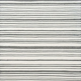 Ultra Soft Area Rug, Non Slip, Stain Resistant, Washable Area Rugs for Living Room, Bedroom, Artful Modernist Symmetrical Stripe Design(Black)