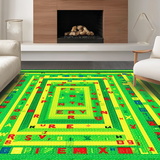 Charming Whimsical Round Design(Green)