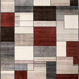Contemporary Abstract Patchwork Aesthetic(Gray)