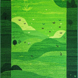 Vibrant Nature Inspired Play Canvas(Green)