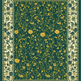 Artful Fluid Line Arrangement(Green)