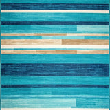 Dynamic Aqua Blue Surf Design(Blue)