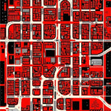 Cheerful City Grid(Red)