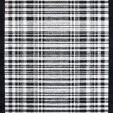 Ultra Soft Area Rug, Non Slip, Stain Resistant, Washable Area Rugs for Living Room, Bedroom, Modern Stripe Area Rug(Black)