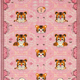 Ultra Soft Area Rug, Non Slip, Stain Resistant, Washable Area Rugs for Living Room, Bedroom, Whimsical Soft Pastel Decor(Pink)