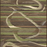 Ultra Soft Area Rug, Non Slip, Stain Resistant, Washable Area Rugs for Living Room, Bedroom, Sophisticated Bold Color Fusion(Brown)