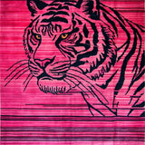 Ultra Soft Area Rug, Non Slip, Stain Resistant, Washable Area Rugs for Living Room, Bedroom, Expressive Pink Animal Motif(Pink)