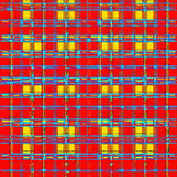 Joyful Colorful Geometric Interplay(Red)