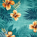 Chic Abstract Floral Aesthetic(Green)