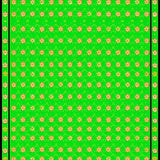 Vibrant Green Floral Whimsy(Green)
