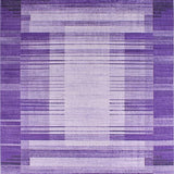Ultra Soft Area Rug, Non Slip, Stain Resistant, Washable Area Rugs for Living Room, Bedroom, Dynamic Grey and Purple Harmony(Purple)