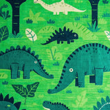 Bright Multi Color Jurassic Playground(Green)