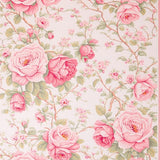 Ultra Soft Area Rug, Non Slip, Stain Resistant, Washable Area Rugs for Living Room, Bedroom, Whimsical Light Pink Floral Fantasy(Pink)