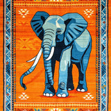 Ultra Soft Area Rug, Non Slip, Stain Resistant, Washable Area Rugs for Living Room, Bedroom, Lively Abstract Wildlife Design(Orange)