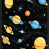 Ultra Soft Area Rug, Non Slip, Stain Resistant, Washable Area Rugs for Living Room, Bedroom, Astronomical Bold Patterned Decor(Yellow)