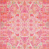 Chic Colorful Medallion Fusion(Pink)