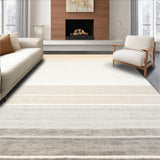 Stylish Gradient Wave Motif(Beige)