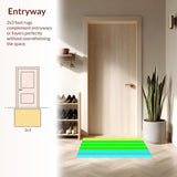 Trendy Textured Visual Appeal(Green)