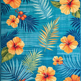 Charming Rustic Floral Accents(Blue)