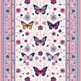 Dreamy Butterfly Artful Composition(White)