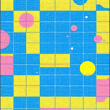 Energetic Color Splash Educational Layout(Blue)