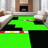 Brightly Colored Urban Journey Mat(Green)